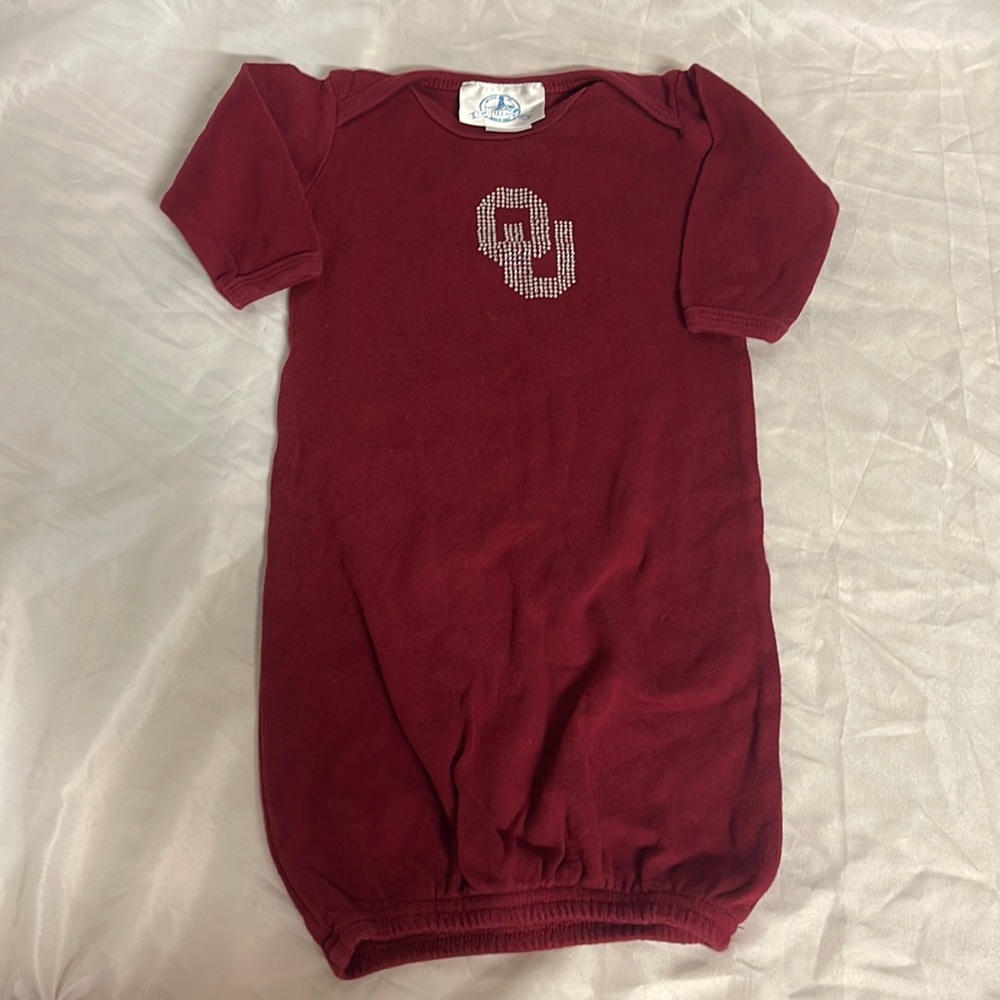 OU Oklahoma Sooners layette